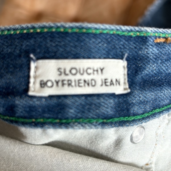 J. Crew Denim Distressed Jeans "Slouchy Boyfriend Jean" Size 29 - Picture 12 of 14